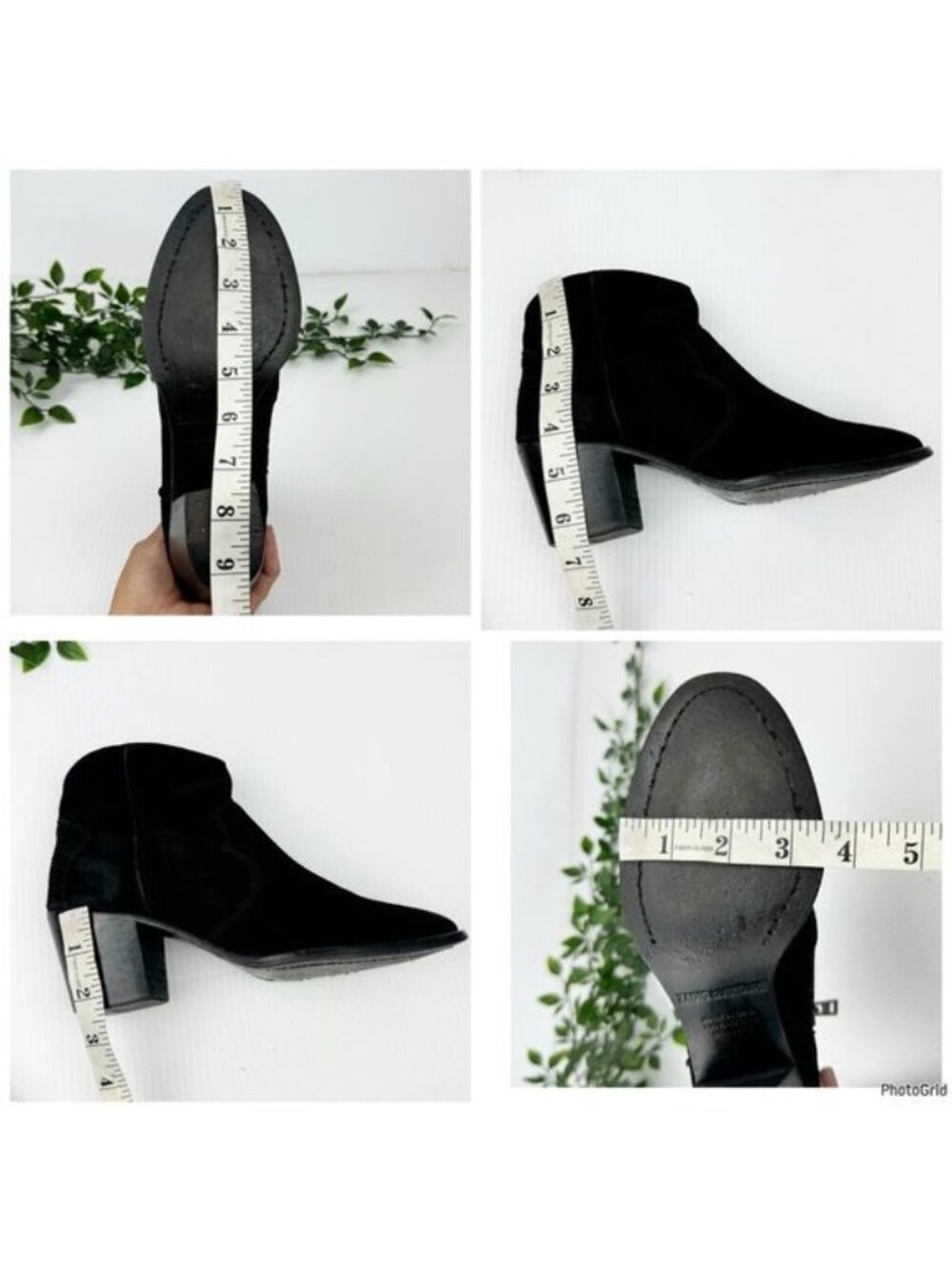 Zadig & Voltaire Molly Suede Boots 100% Genuine Leather ankle Boots 7 - Picture 8 of 12
